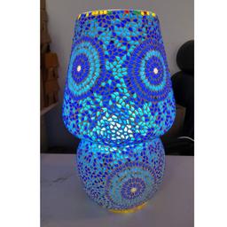 Mosaic Glass Table Lamp