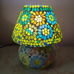 Mosaic Glass Table Lamp