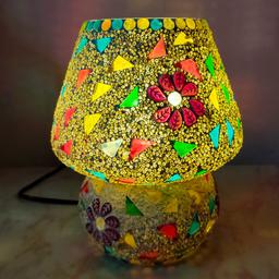 Mosaic Glass Table Lamp