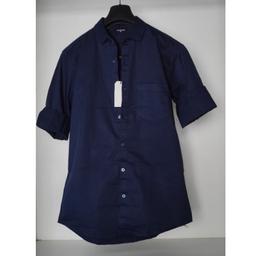 Plain Navy Blue Shirt