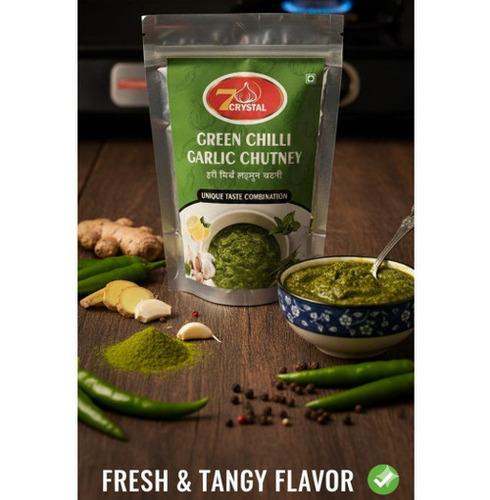 Green Chilli Garlic Chutney