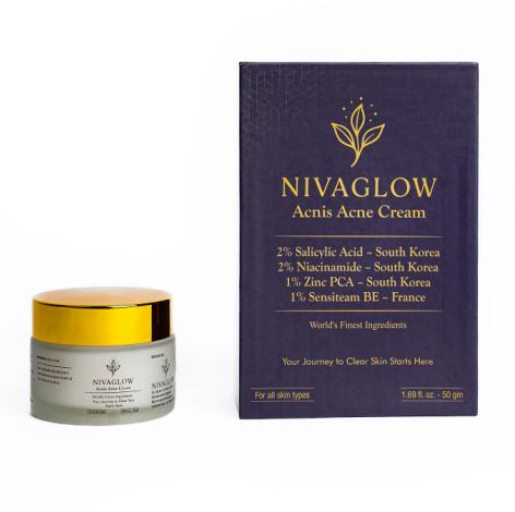 Nivaglow Acnis Acne Cream - Advanced Anti-Acne Formula