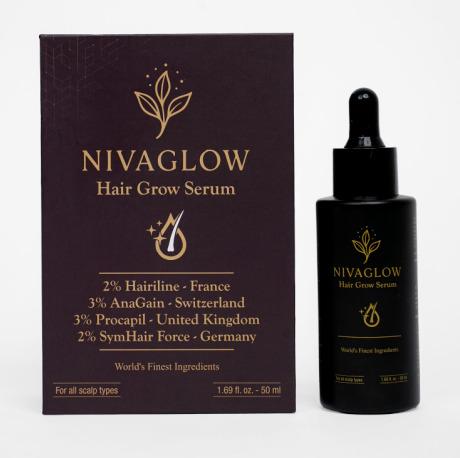 Nivaglow Hair Grow Serum - With The Worldâs Finest Ingredients