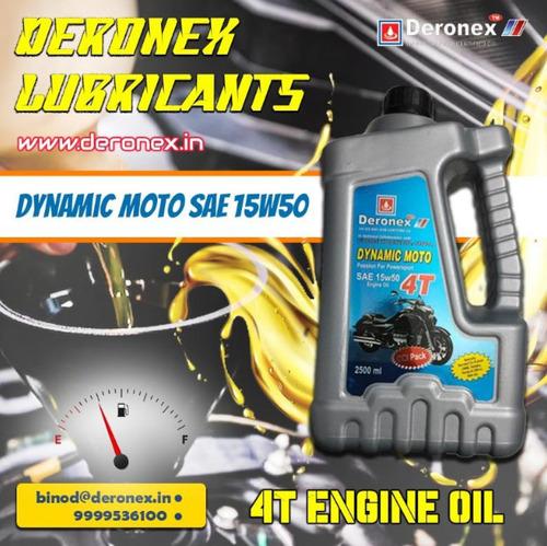 Deronex Lubricants	 4T Engine Oil Dynamic Moto SAE 15W50