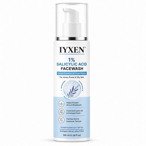 Iyxen 1% Salicylic Acid Face Wash For Acne Prone