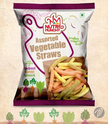 Assorted Vegetable Straws
