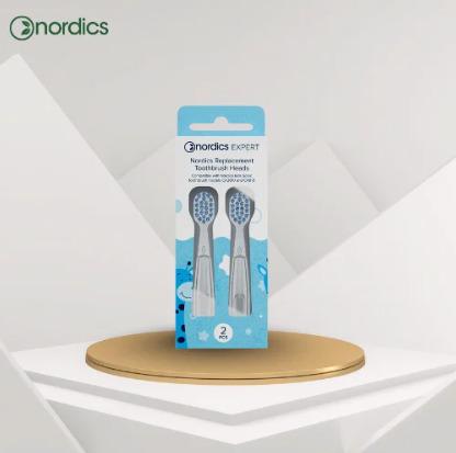 Nordics Kids Sonic Toothbrush Replacement Heads