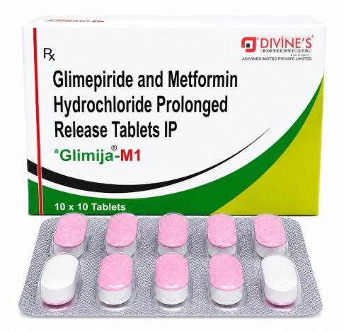 GLIMEPIRIDE 1MG+METFORMIN 1000MG