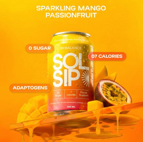 Sparkling Mango Passion Fruit 330ml