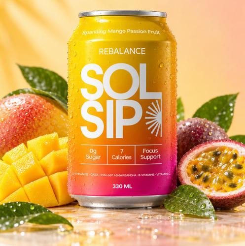 Sparkling Mango Passion Fruit 330ml