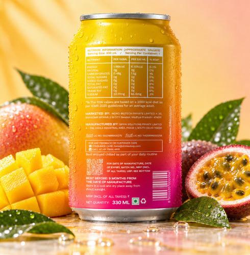 Sparkling Mango Passion Fruit 330ml