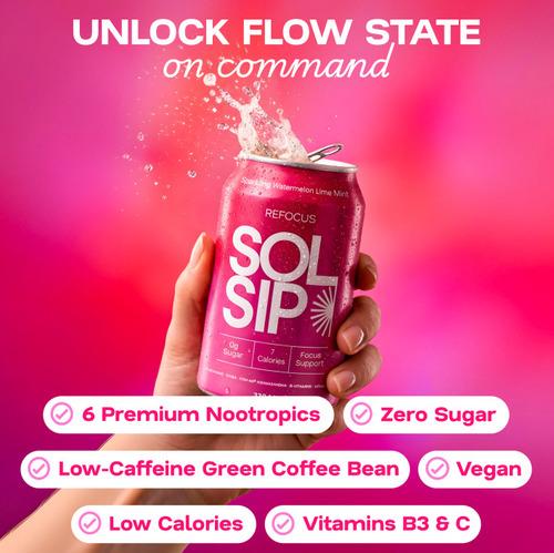 Sparking Watermelon Lime Mint 330ml