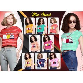 Ladies Cotton Crop Top