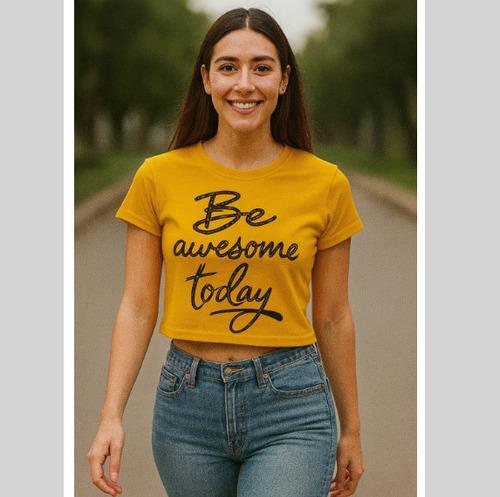 Ladies Cotton Crop Top