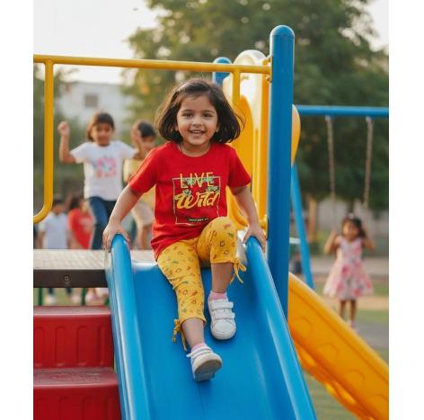 Girls Capri T-Shirt Set
