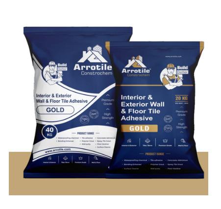 Arrotile GOLD (Grey/White) Premium Floor & Wall Thin-Set Adhesive