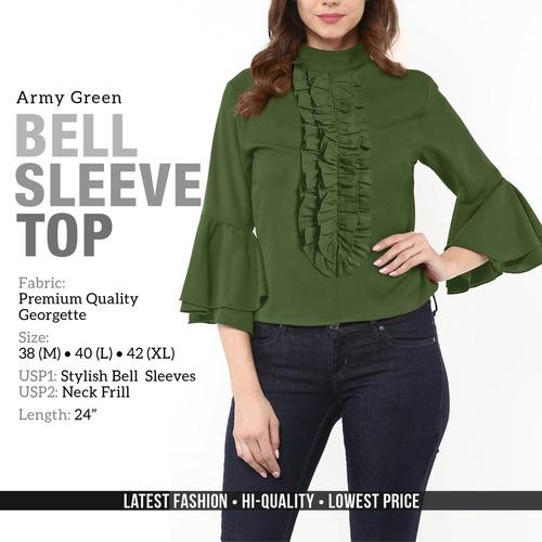 Bell Sleeve Top