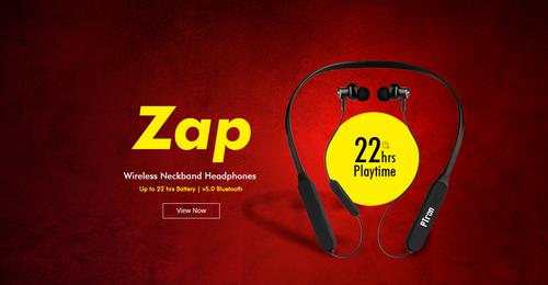 Ptron Wireless Neckband Headphone