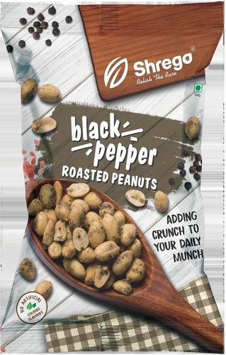 SHREGO BLACK PEPPER ROASTED PEANUTS
