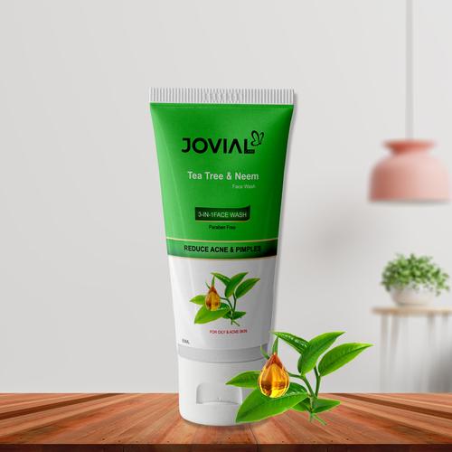 Tea tree and neem face wash