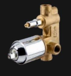 S/L Con. Diverter Body With Cartage Silver & Tipon