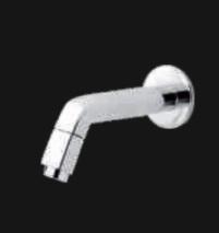 ONE TOUCH Long Body Bib Cock With Wall Flange