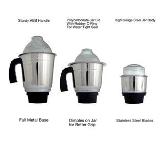 STOFLER SA-1 & SA-1 550 & 750  Watt 100%COPPER Motor With Three Jars