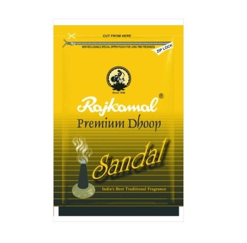 RAJKAMAL POLYSTER PREMIUM CHANDAN DHOOP 20 STICKS