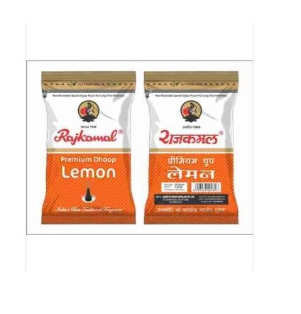 RAJKAMAL POLYSTER PREMIUM LEMON DHOOP 20 STICKS