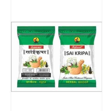 RAJKAMAL POLYSTER SAI KRIPA HERBAL DHOOP 20 STICKS