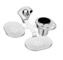 Soap Dish & Tumbler Holder