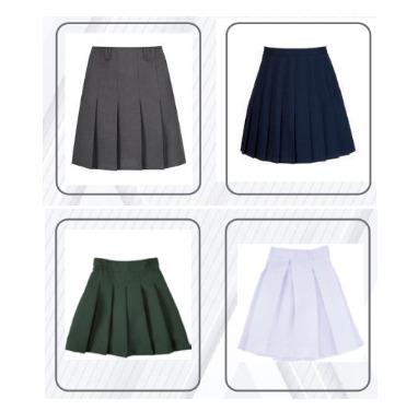 School Plain Skirts