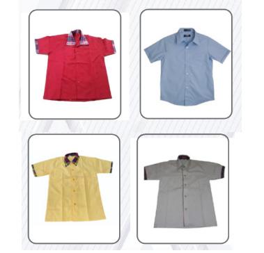 School Plain Half Sleeve Shirt