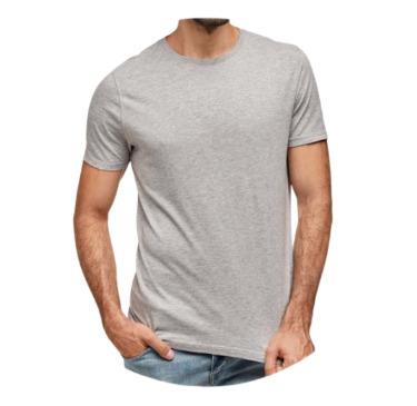 Poly Cotton Heavy Round Neck T-Shirt