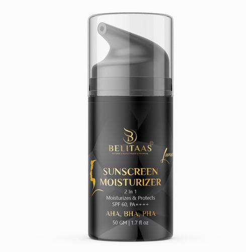 SPF 60 PA++++ SUNSCREEN MOISTURIZER-50 ML