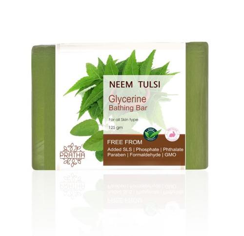 Neem Tulsi Glycerin Bathing Bar