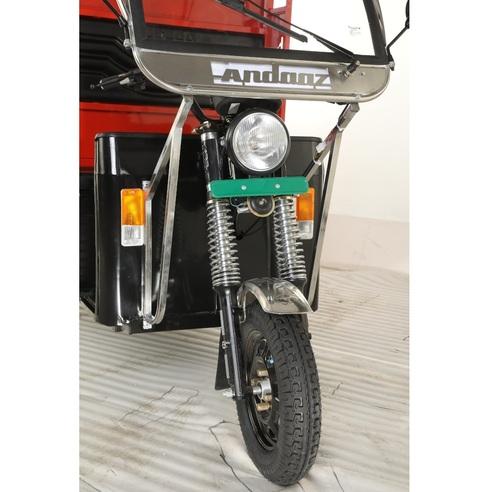 Andaaz LX Red & Blue Electric Three Wheeler Rickshaw