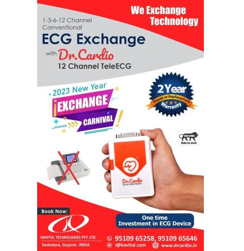 Dr.Cardio Six Channel ECG Machine