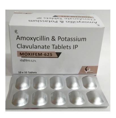 MOXIFEM 625 TABLETS