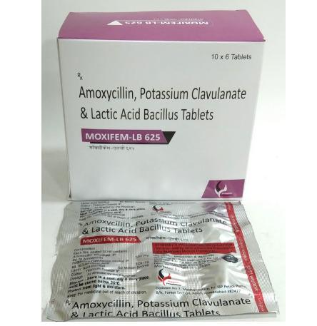 MOXIFEM LB 625 TABLETS
