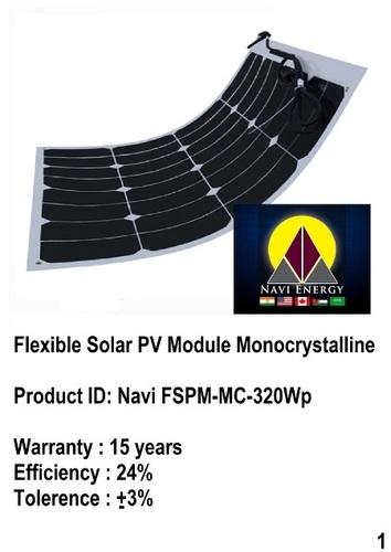 Flexable Mono Crystalline