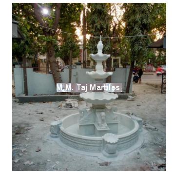 Marble Water Fountain