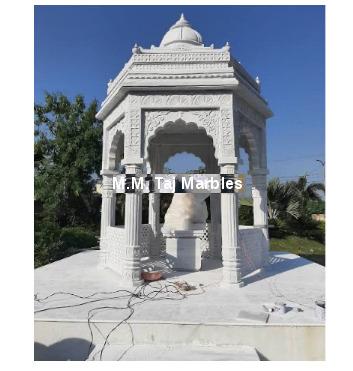 Makrana white Marble Chatrri 