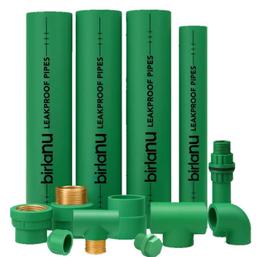 PPR (Polypropylene Random Copolymer) Pipes & Fittings