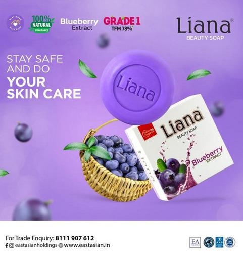 Blueberry Extract Liana International Beauty Soap