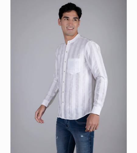 Round Neck White Shirt