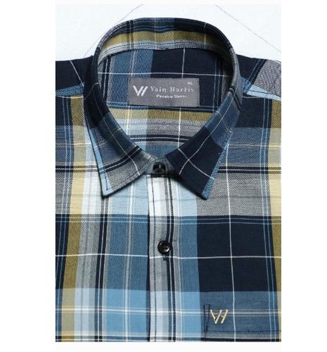 Liswan Premium Shirt Formal & Stylist Check Classic Shirt