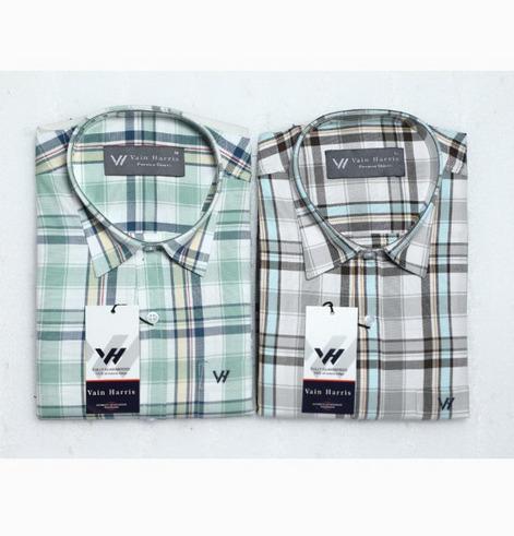 Liswan Premium Shirt Formal & Stylist Check Classic Shirt