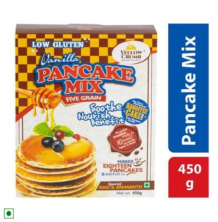 Yellow Crumb Five Grain Vanilla Pancake Mix (450G)