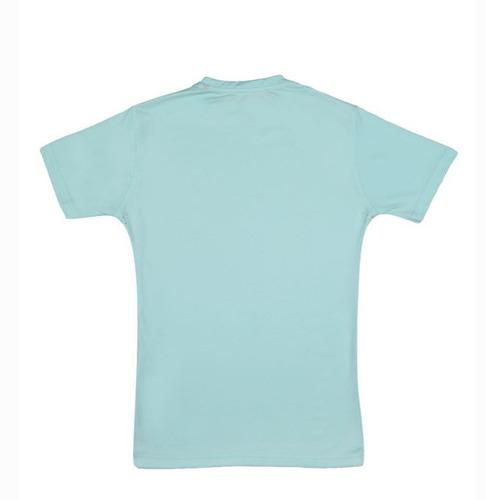 T- SHIRTS Round Neck Poly Mint Blue